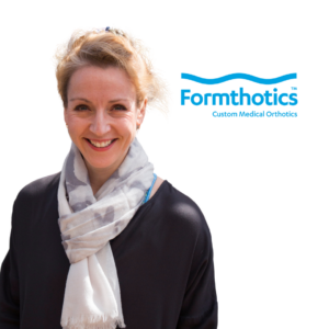 Penny Kay with Formthotics Logo
